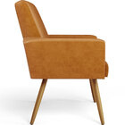 Kit 03 Poltronas Decorativa Para Sala De Estar Maria W01 Pés