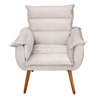 Kit 03 Poltronas Decorativas Modernas Sala E Recepção Monza P