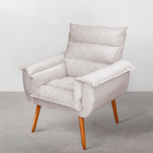 Kit 03 Poltronas Decorativas Modernas Sala E Recepção Monza P