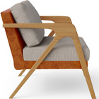 Kit 03 Poltronas Decorativas Para Sala Estar Pietra L02 Courí