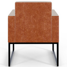 Kit 03 Poltronas Decorativas Sala Base Fixa Metal Helô L02 Li