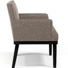 Kit 03 Poltronas Decorativas Sala De Estar Base Preto Beatriz