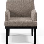 Kit 03 Poltronas Decorativas Sala De Estar Base Preto Beatriz