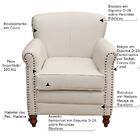 Kit 03 Poltronas Decorativas Sala De Estar Brunei Pés Madeira