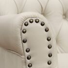 Kit 03 Poltronas Decorativas Sala De Estar Níger Pés Madeira