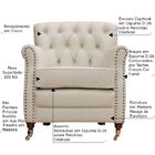 Kit 03 Poltronas Decorativas Sala De Estar Níger Pés Príncipe