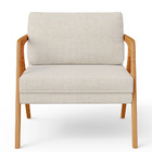 Kit 03 Poltronas Decorativas Sala Estar Pietra Estrutura De M