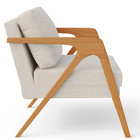 Kit 03 Poltronas Decorativas Sala Estar Pietra Estrutura De M