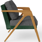 Kit 03 Poltronas Decorativas Sala Estar Pietra L02 Facto Verd