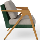 Kit 03 Poltronas Decorativas Sala Estar Pietra L02 Facto Verd