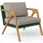 Kit 03 Poltronas Decorativas Sala Estar Pietra L02 Facto Verd