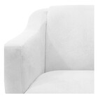 Kit 03 Poltronas Decorativas Tilla Suede Branco - Amarena Móv