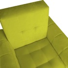 Kit 03 Poltronas Golden Pés Palito Suede Amarelo - D'classe D