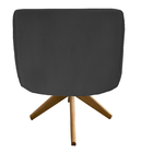 Kit 03 Poltronas Julia Decoração Base Giratória Salão Clinica