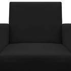 Kit 03 Poltronas Nina Decorativa Escritorio Suede Preto - D'c