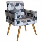 Kit 03 Poltronas Nina Sala Recepção Escritório Losango E12