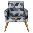 Kit 03 Poltronas Nina Sala Recepção Escritório Losango E12