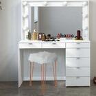 Kit 03 Puffs Banqueta Alta Bita Industrial Pé De Pelúcia