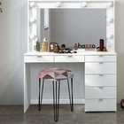 Kit 03 Puffs Banqueta Alta Bita Industrial Sala Penteadeira P