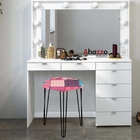 Kit 03 Puffs Banqueta Alta Bita Industrial Sala Penteadeira P