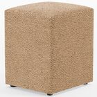 Kit 03 Puffs Quadrado Decorativo Sala De Estar L02 Bouclê Mos