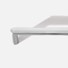 Kit 03 - Puxador Para Móvel Alça Sobrepor 128 Mm Zamac (carta