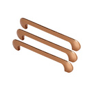 Kit 03 - Puxador Para Móvel Alça Sobrepor 160 Mm Zamac (pompe