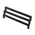 Kit 03 - Puxador Para Móvel Alça Sobrepor 192 Mm Zamac (petra