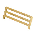 Kit 03 - Puxador Para Móvel Alça Sobrepor 192 Mm Zamac (petra