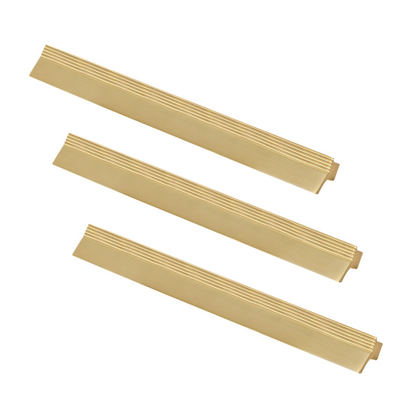 Kit 03 - Puxador Para Móvel Alça Sobrepor 192 Mm Zamac (troia