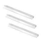 Kit 03 - Puxador Para Móvel Alça Sobrepor 192 Mm Zamac (troia