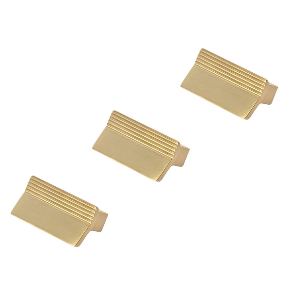 Kit 03 - Puxador Para Móvel Alça Sobrepor 32 Mm Zamac (troia