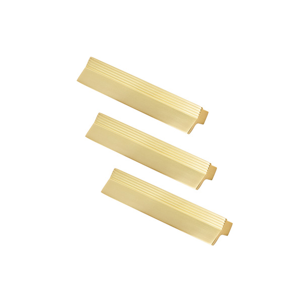 Kit 03 - Puxador Para Móvel Alça Sobrepor 96 Mm Zamac (troia