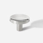 Kit 03 - Puxador Para Móvel Ponto Zamac (cartago Cromado)