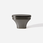 Kit 03 - Puxador Para Móvel Ponto Zamac (memphis Grafite Fosc