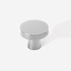 Kit 03 - Puxador Para Móvel Ponto Zamac (pompeia Cromado)