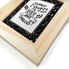 Kit 03 Quadros 10x15cm Moldura:pinus