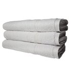 Kit 03 Toalhas De Banho Grossa Lisboa 100% Algodão 430g/m² Fe