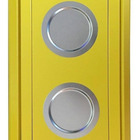 Kit 03un Esteira Decorativa Laqueada Sofá Copo Alumínio Amare