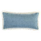 Kit 04 Almofadas Cheias Nature 60cm X 30cm - Celeste