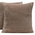 Kit 04 Almofadas Cheias Velvet Bariloche 45cm X 45cm - Caqui