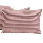 Kit 04 Almofadas Cheias Velvet Bariloche 60cm X 30cm - Rose