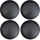 Kit 04 Assentos Redondo Banqueta Cadeira Estofados Poltronas