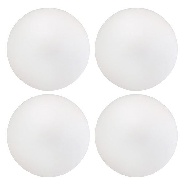 Kit 04 Assentos Redondo Banqueta Cadeira Estofados Poltronas