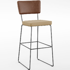 Kit 04 Banqueta Alta Cozinha Sala Jantar Allana L02 Couríssim