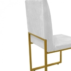 Kit 04 Banqueta Alta Lara Bronze Corino Bege