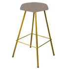 Kit 04 Banqueta Alta Lari Eiffel Hexágono Bancada Bar Balcão