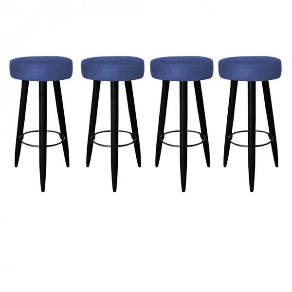 Kit 04 Banqueta Alta Lia Para Cozinha Bar Balcão