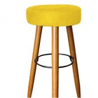 Kit 04 Banqueta Alta Lia Para Cozinha Bar Balcão Bistrô Pé Pa