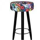 Kit 04 Banqueta Alta Lia Preto Romero Brito